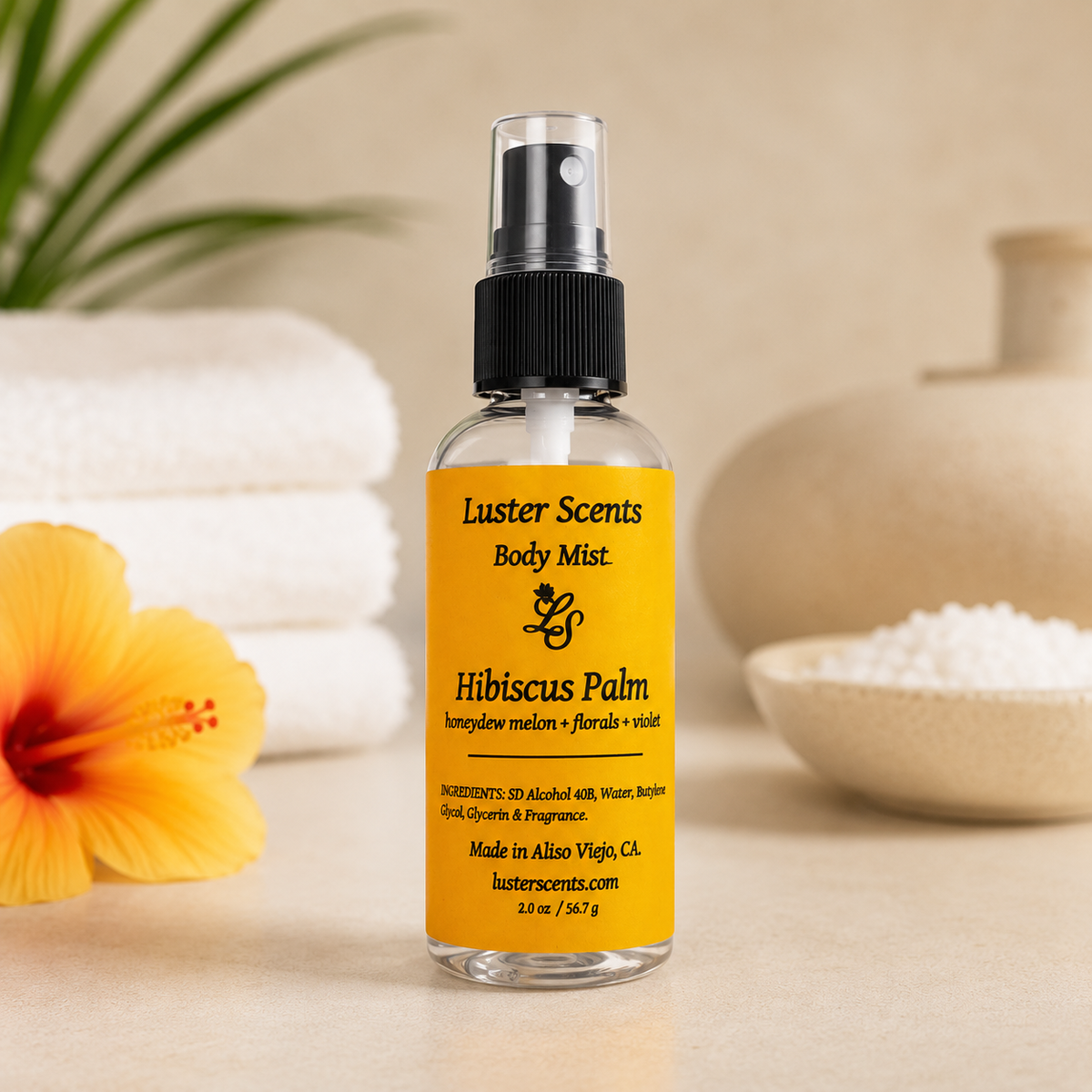 Hibiscus Palm - 2 oz Body Mist