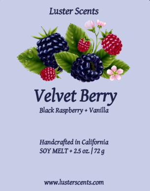 Velvet Berry Wax Melt