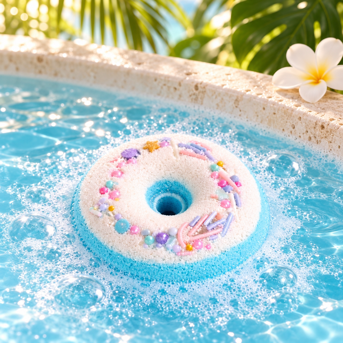 Cotton Candy - Donut Bath Bomb