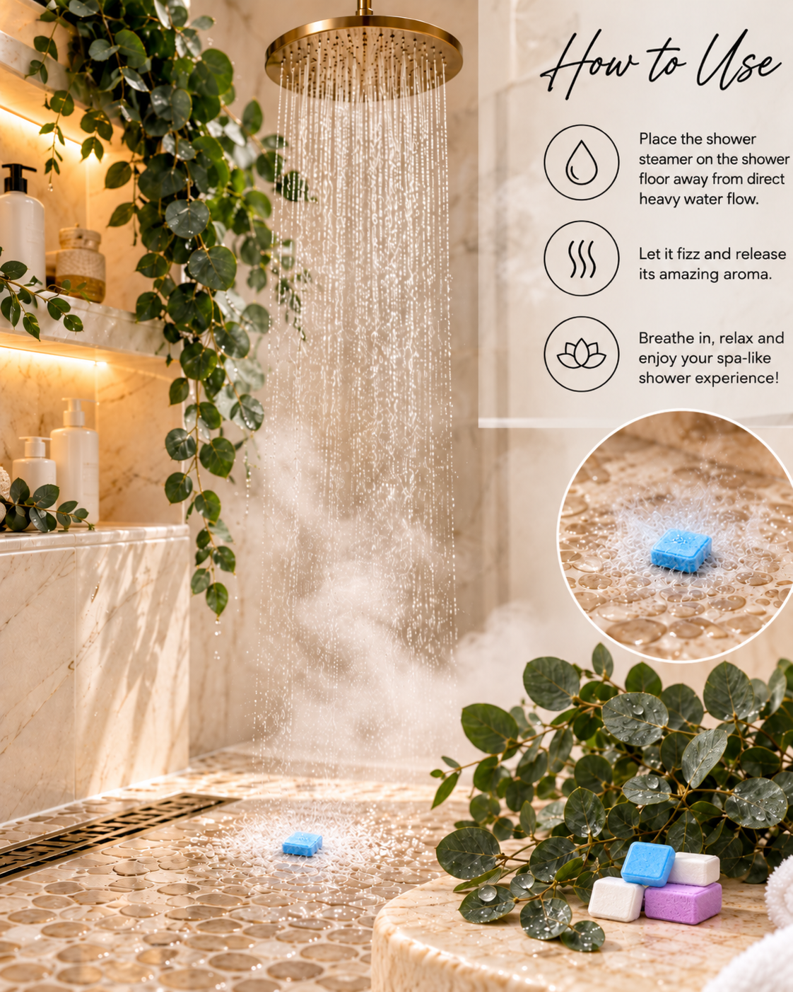 Lavender - Shower Steamer
