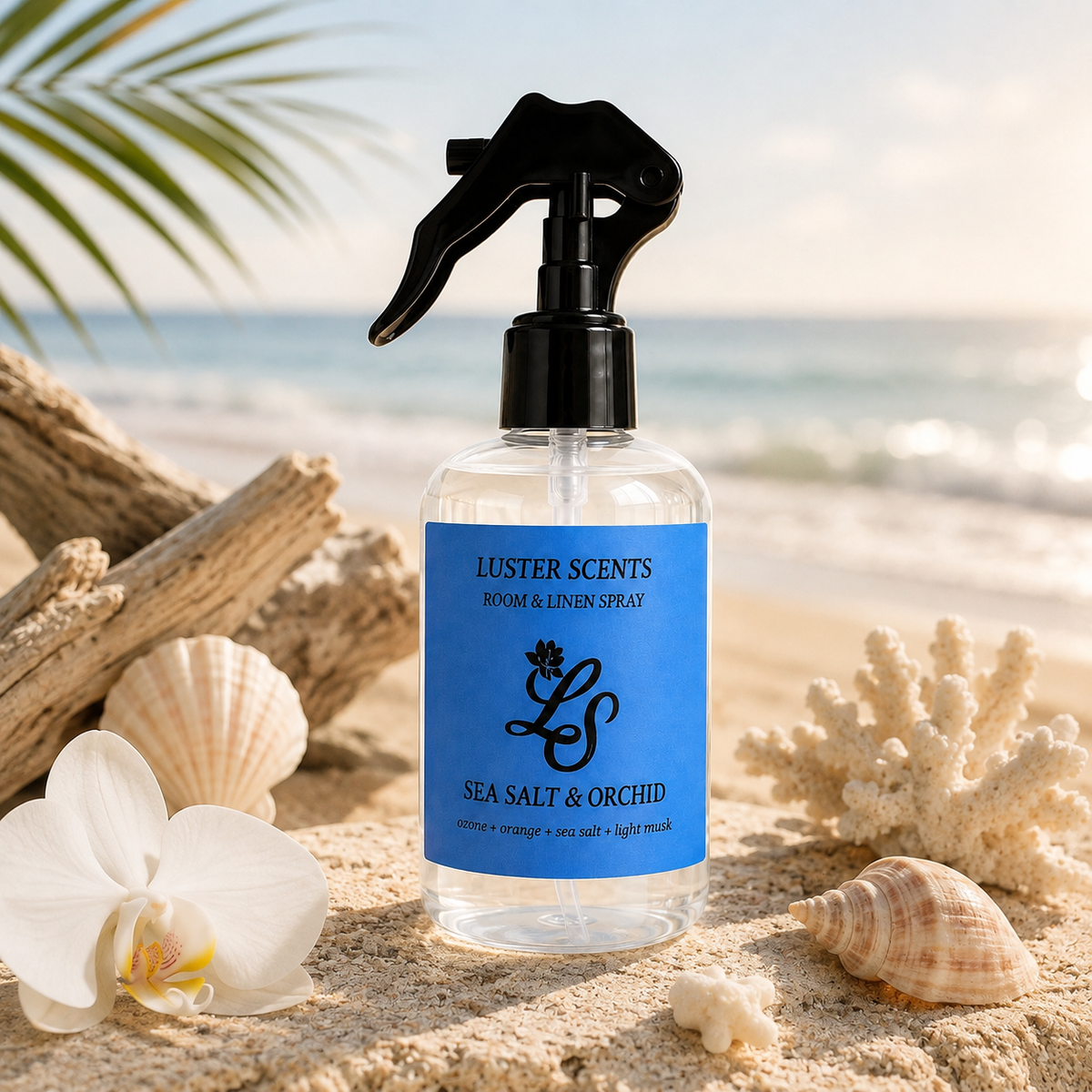 Sea Salt & Orchid - Large 8 oz Room Spray