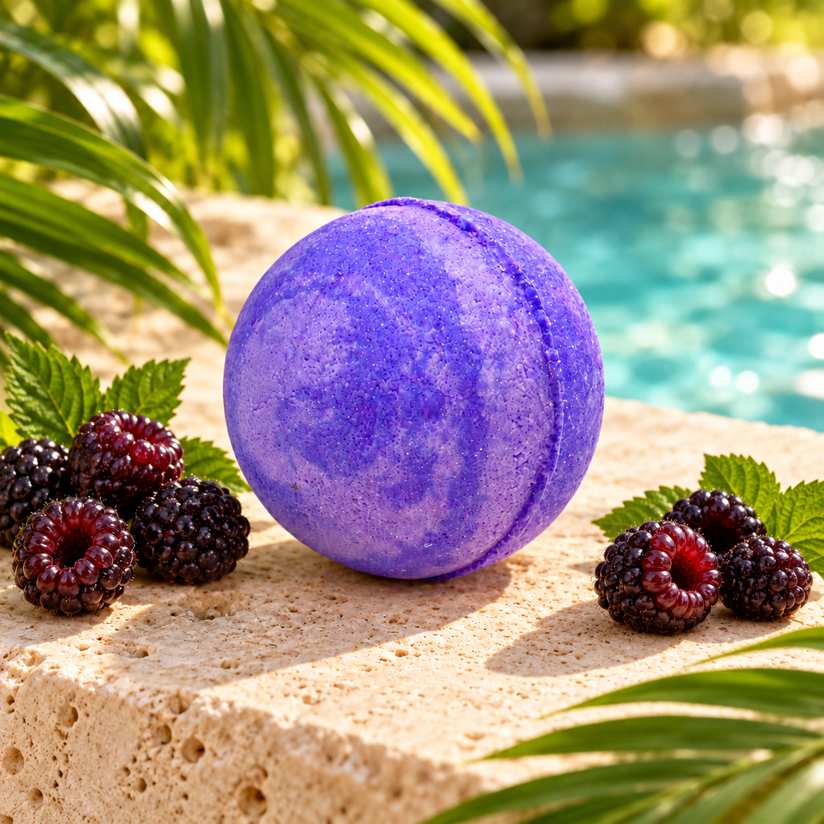 Black Raspberry - Bath Bomb