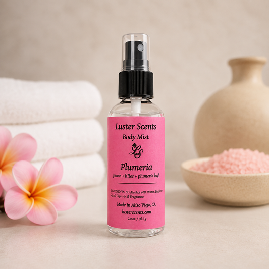 Plumeria - 2 oz Body Mist